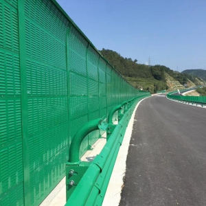 成都高公路声屏障隔音板高铁金属降噪隔音屏